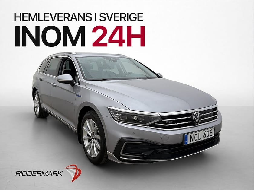 Bild 1 av Volkswagen Passat Sportscombi GTE 1.4 TSI 218hk Drag Värmare IQ Kamera