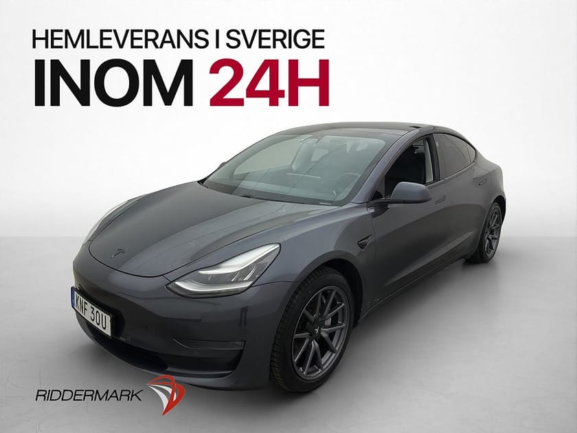Bild 3 av Tesla Model 3 Long Range Kamera Navi Panorama Svensksåld