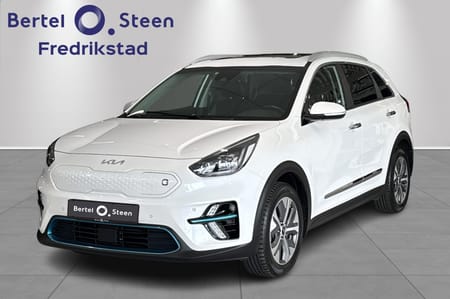 Kia e-Niro Exclusive, Vent skinnseter, rattvarme, JBL, memory