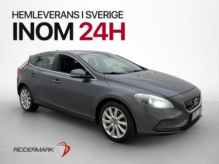 Volvo V40 D3 150hk Summum Skinnklädsel P-Sensorer Navigation