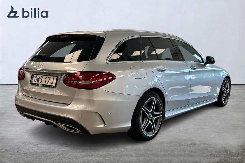 Bild 5 av Mercedes-Benz C 220 T d AMG Cockpit Navi Drag Skinn/Alcantara