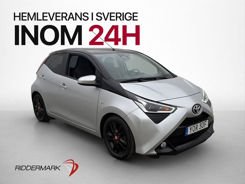 Bild 1 av Toyota Aygo 1.0 VVT-i Kamera CarPlay Lane Assist 0,42L/mil