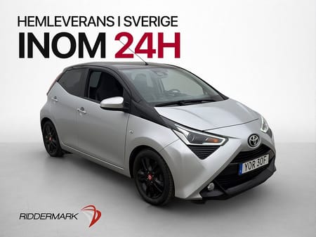 Toyota Aygo 1.0 VVT-i Kamera CarPlay Lane Assist 0,42L/mil