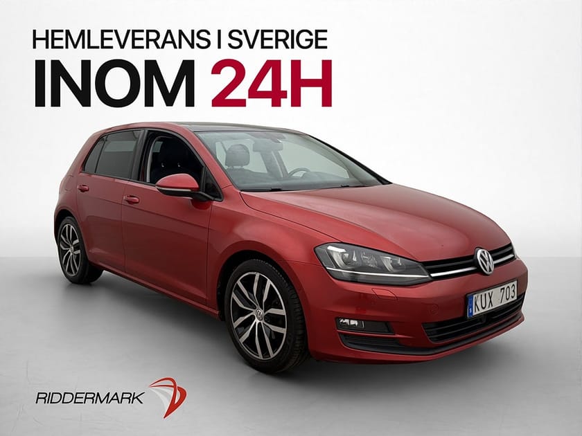 Bild 1 av Volkswagen Golf 105hk Masters Värmare Drag Taklucka CarPlay