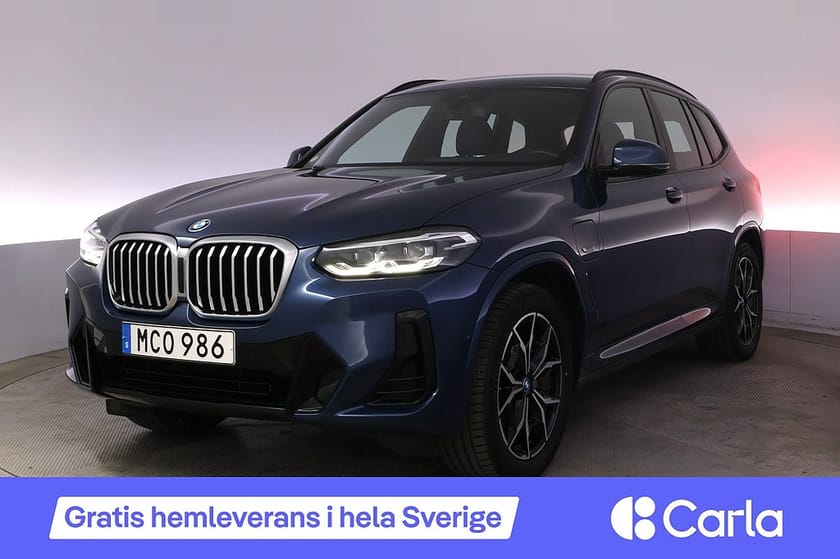 Bild 1 av BMW X3 xDrive30e M-sport Kamera Navi LED Hifi Värmare Drag