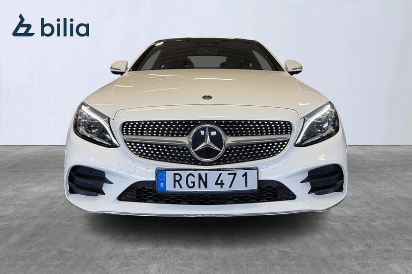 Bild 2 av Mercedes-Benz C 200 Coupé AMG/Panorama/Burmester