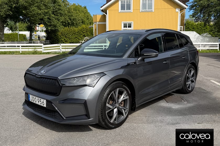 Bild 5 av Škoda Enyaq iV 80 Skoda Sportline 204 hk Automat - Elinfällbar dragkrok, Sportline