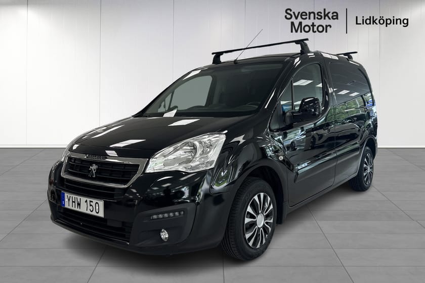 Bild 1 av Peugeot Partner Van Utökad Last 1.6 BlueHDi Automat I Drag I Nyservad