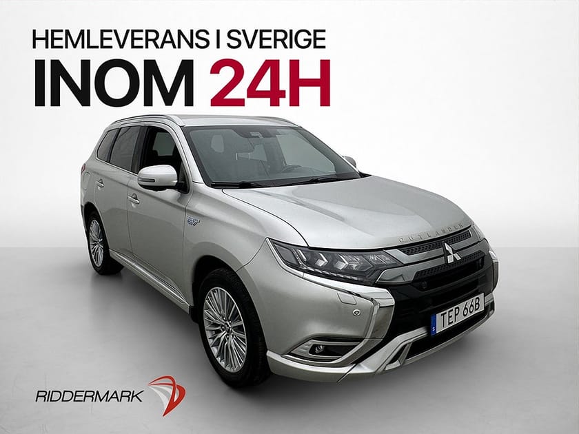 Bild 1 av Mitsubishi Outlander PHEV 224hk AWD Business Drag Läder
