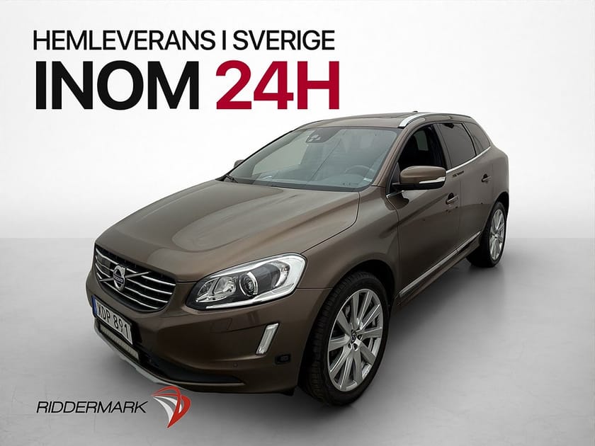 Bild 3 av Volvo XC60 D4 AWD Summum Panorama Kamera Drag Navi Skinn