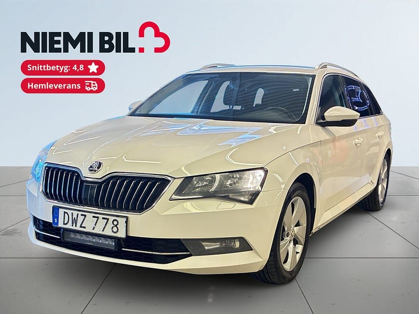 Bild 1 av Škoda Superb Kombi Skoda 2.0 TDI SCR Rattvärme/SoV-Hjul/P-Sens/Drag/LED-ramp