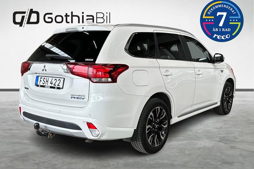Bild 5 av Mitsubishi Outlander PHEV CVT Business Backkamera Farthållare Läder Dragkrok