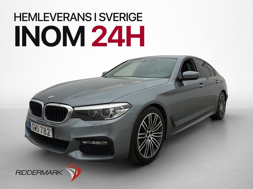 Bild 3 av BMW 520d Sedan 190hk M Sport Läder Kamera HiFi Navi Ambient