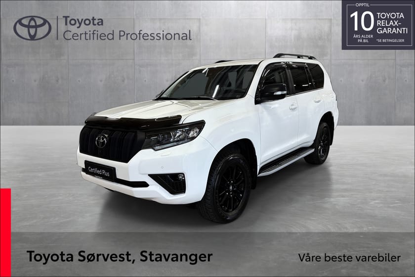 Bilde 1 av Toyota Land Cruiser 5-dørs 2.8 Diesel High Power Aut. VX Black Pack Varebil