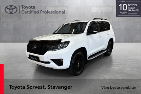 Toyota Land Cruiser 5-dørs 2.8 Diesel High Power Aut. VX Black Pack Varebil