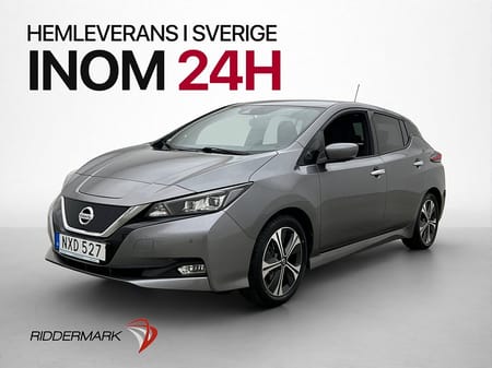 Nissan Leaf 150hk Tekna BOSE Värmepump 360° Navi Rattvärme