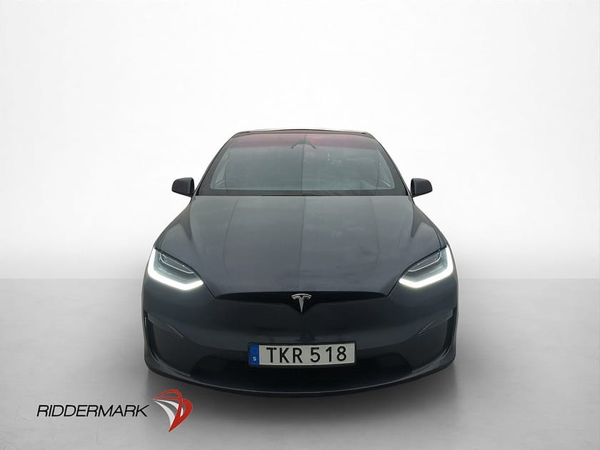 Bild 2 av Tesla Model X Plaid 6 Sits Yoke Skärm-bak Drag MOMS