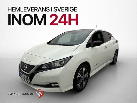 Nissan Leaf 150hk Tekna BOSE 360° Navi Halvskinn Rattvärme
