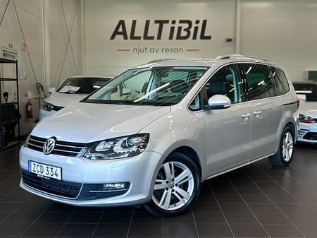 Volkswagen Sharan 7-sits 2.0 TDI DPF AUT 4M GT Kamera/Värmare/Drag