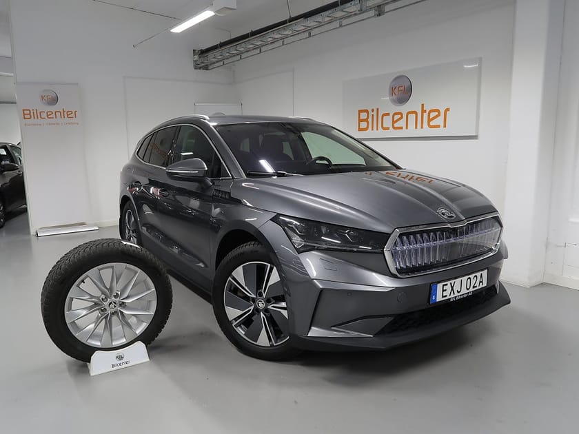 Bild 1 av Škoda Enyaq iV 80x Skoda ADVANCED/MAX V-Däck ingår HUD-CANTON-360°-Drag-Elst