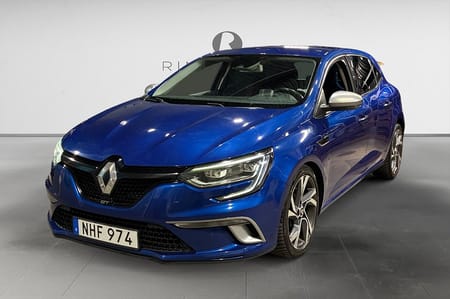 Renault Mégane GT 1.6 205 HK AUT BOSE NAVI HUD PDC NYSERV 8700MIL 18"