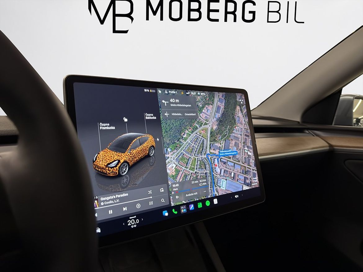 Tesla Model Y Long Range AWD, 514ps, 2024