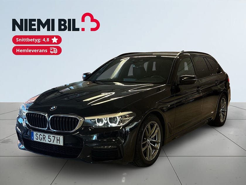 Bild 1 av BMW 530i xDrive Touring M Sport Drag Kamera Rattvärme Mvärme S&V