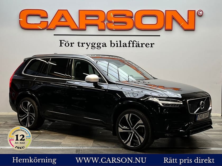 Bild 1 av Volvo XC90 4,99% T6 AWD Aut R-Design 7-Sits B&W Navi Dragkrok