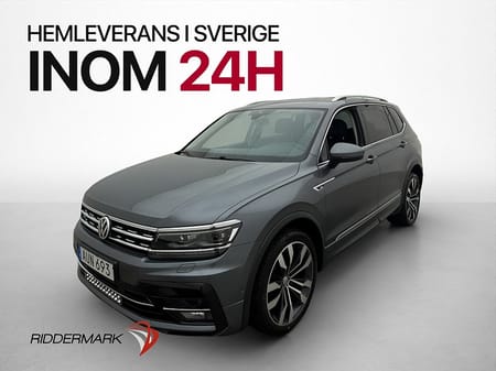 Volkswagen Tiguan Allspace 7-sätes 4M R-Line 7-Sits Cockpit D-Värm