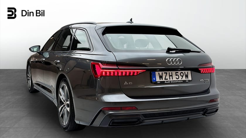 Bild 3 av Audi A6 Avant 45 TFSI quattro 245HK S-Line Matrix Black Optik
