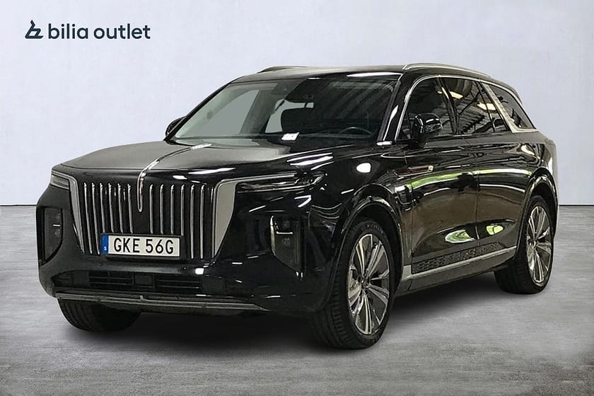 Bild 1 av Hongqi E-HS9 Exclusive 99 kWh AWD 6-sits 551hk Panorama Navi MOMS
