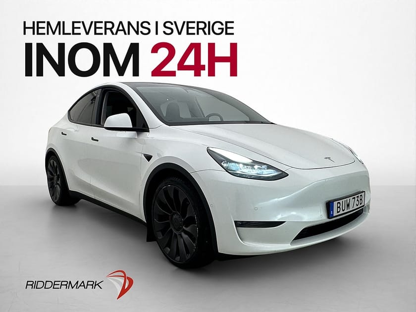 Bild 3 av Tesla Model Y Performance Autopilot Navi Rattvärm Svensksåld
