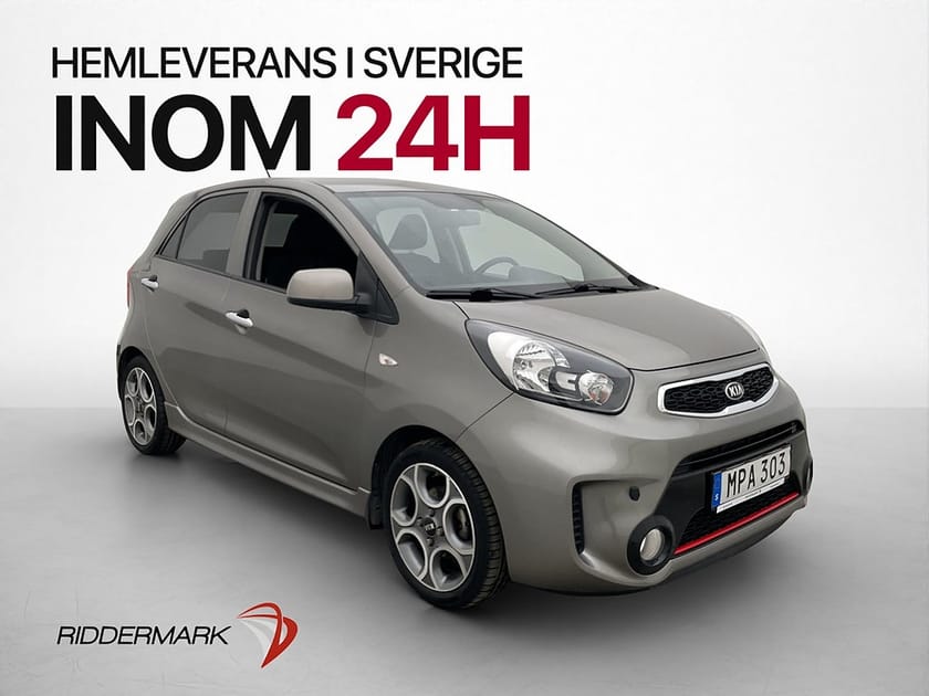 Bild 1 av Kia Picanto 67hk Special Edition En-Brukare Motorvärmare BT