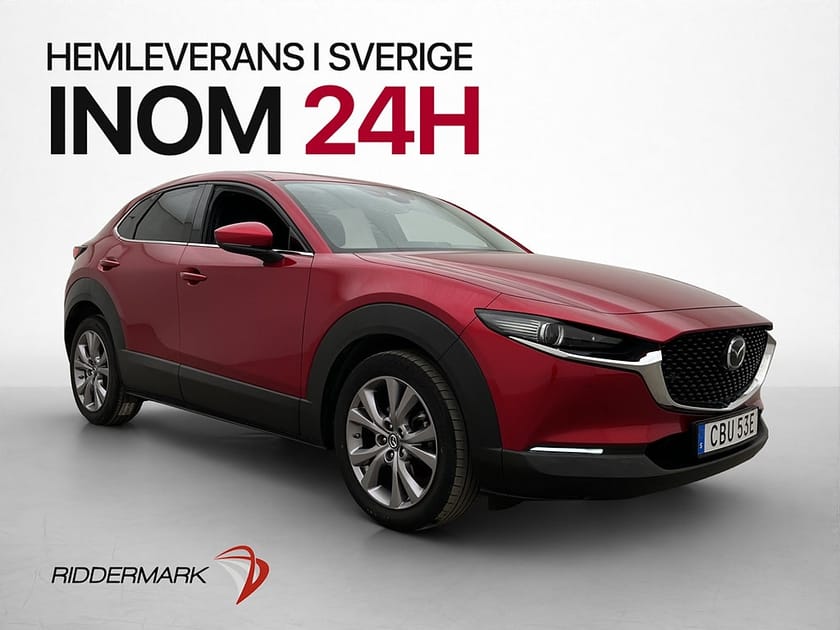 Bild 3 av Mazda CX-30 Hybrid 122hk Cosmo BOSE HUD 360° Skinn Elstol
