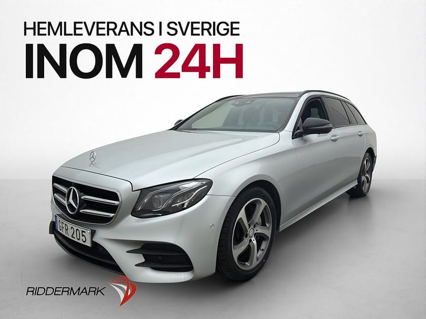 Bild 3 av Mercedes-Benz E 220 T d AMG Wide Pano Burmester 360° D-Värm