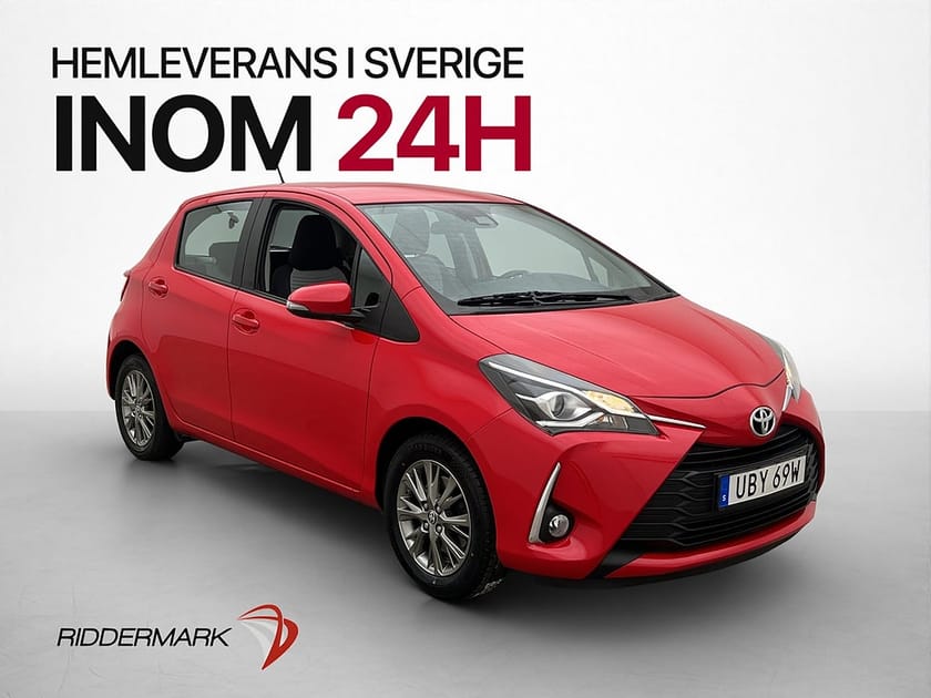 Bild 1 av Toyota Yaris 1.5 VVT-iE 111hk Active Kamera Farthållare