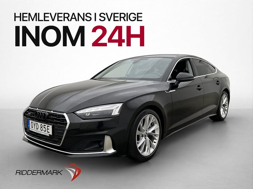 Bild 1 av Audi A5 Sportback 45 TFSI quattro Q Proline Värmare Drag Kamera