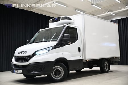 Iveco Daily 35-140 Chassi Cab 136HK Automat|Volymskåp|Kylbil|Bakgavellyft|Moms|SeUtr!