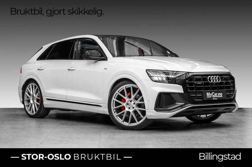 Bilde 1 av Audi Q8 50 TDI quattro V6/TDI/S-LINE/HUD/PANO/WEB/KROK/V22"S24" NY EU