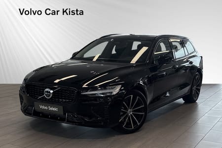 Volvo V60 T6 Plus Dark Nordic Edition Drag Läder H/K 360Kam