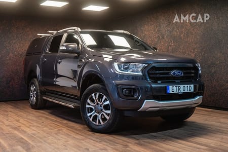 Ford Ranger Dubbelhytt 2.0 Wildtrak | MOMS | Diffspärr | Kåpa | 3404 kr/mån