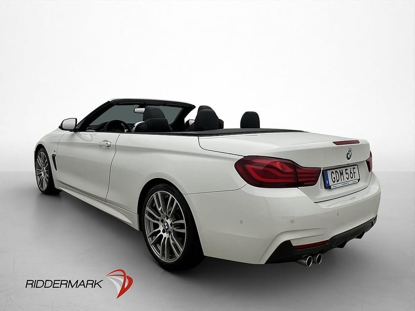 Bild 4 av BMW 420i Cabriolet 420 Convertible 184hk M Sport 360° Surround Skinn HiFi