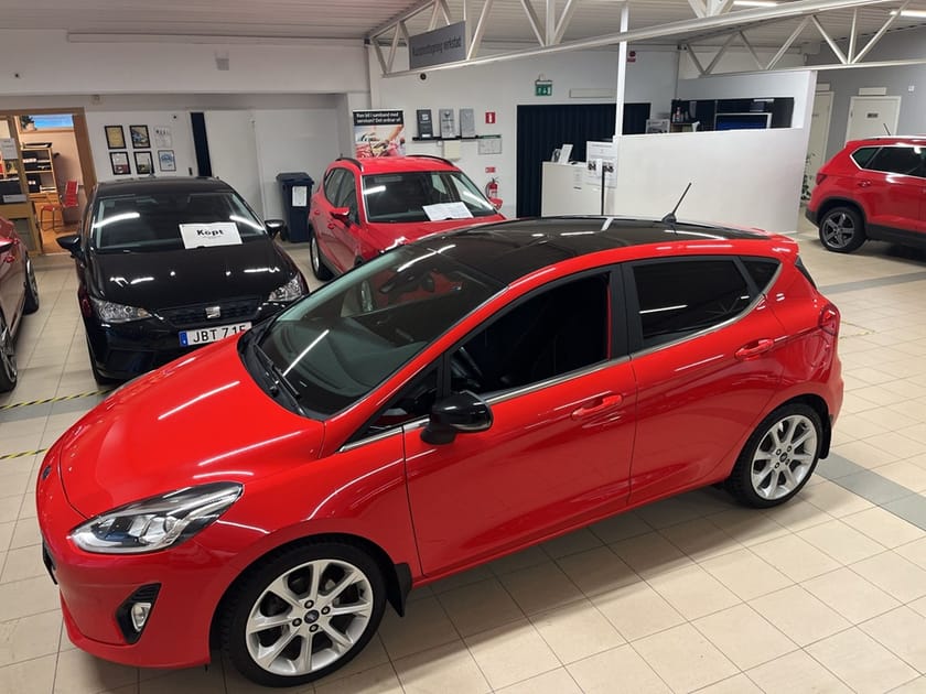 Bild 4 av Ford Fiesta 1,0 T black edition