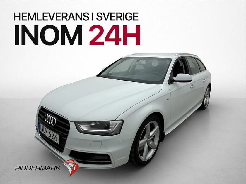 Bild 3 av Audi A4 Avant 2.0 TDI Q 190hk S-line Sensorer Bluetooth Drag