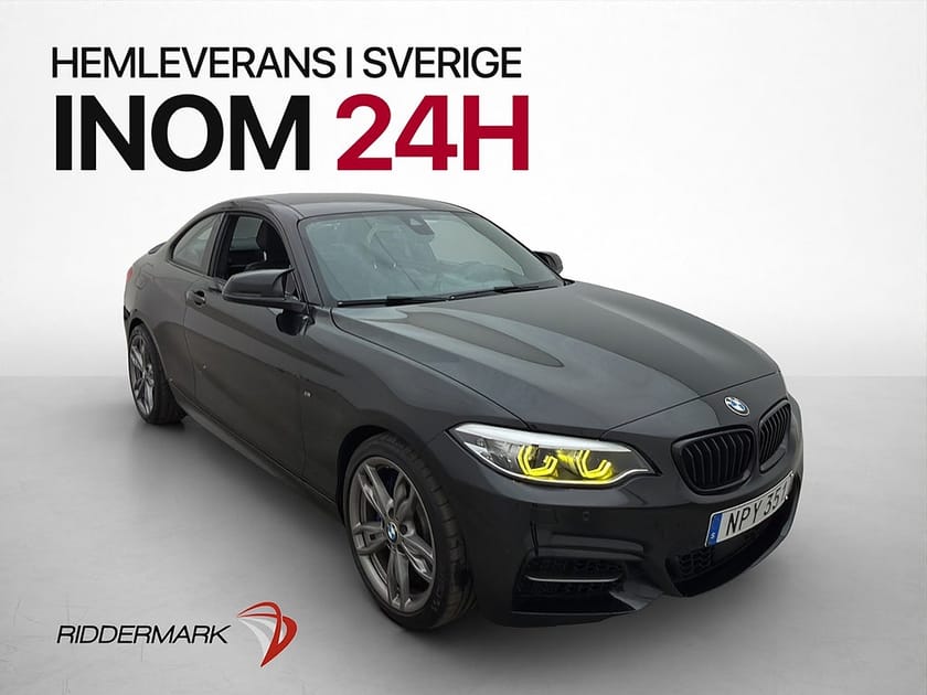 Bild 1 av BMW M240i xDrive Coupé 340hk Navi H/K Läder Kamera