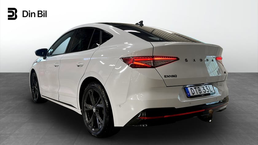 Bild 3 av Škoda Enyaq Coupé RS iV 82 kWh 299hk 4x4 / Drag / Läder / Elstol