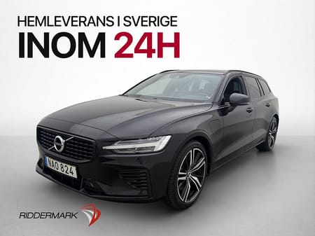 Volvo V60 Recharge T6 AWD R-Design Pano Drag Kamera Elstolar