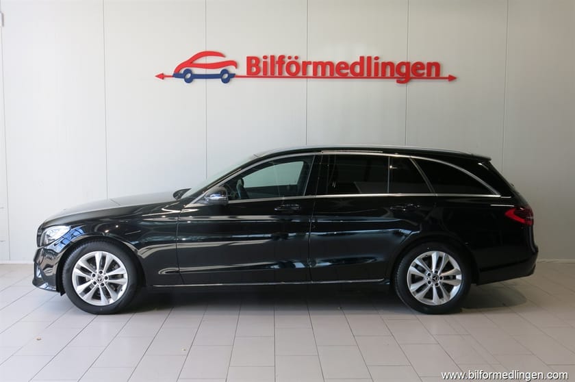 Bild 1 av Mercedes-Benz C 200 T d 160hk Avantgarde Aut. Drag V-Hjul Navi
