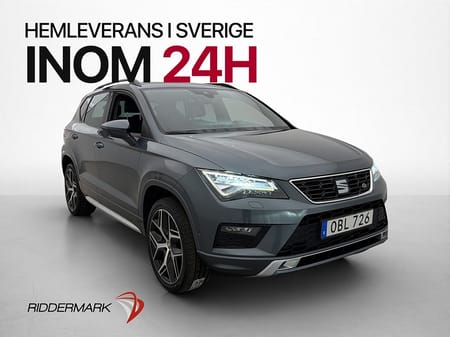 SEAT Ateca 4Drive 0,70l/mil Värmare Drag Kamera CarPlay