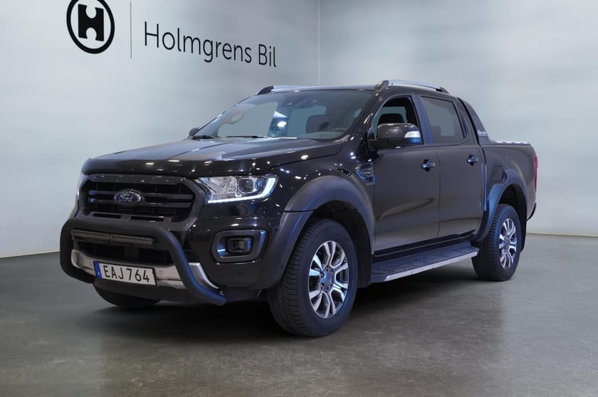 Bild 1 av Ford Ranger Dubbelhytt 2,0 Ecoblue Bi-Turbo 4WD Selectshift 213hk Värmare Drag Navi